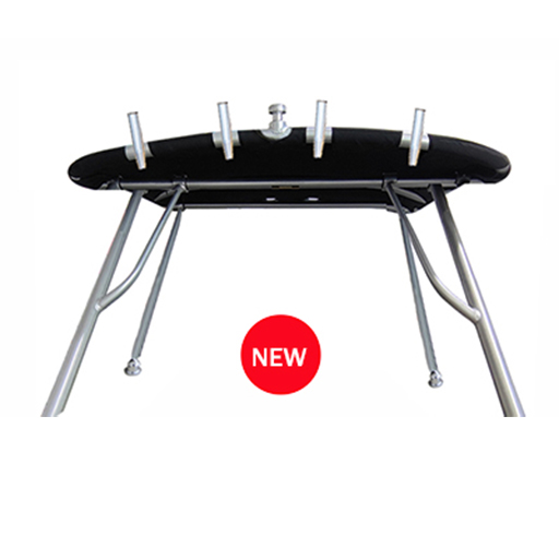 Dolphin universal walk around boat t top anodized